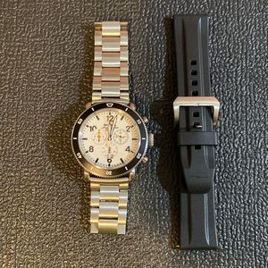 Shinola White Hurricane